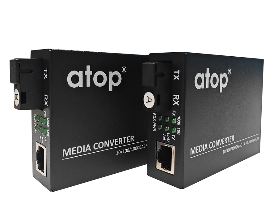 10/100/1000 Mbps SM SF 40 km SC Part (A+B) Media Converter price in bangladesh